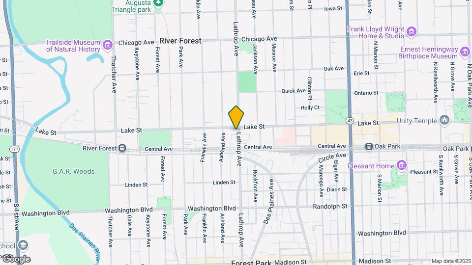 RF Lake Street Map and Location Details
