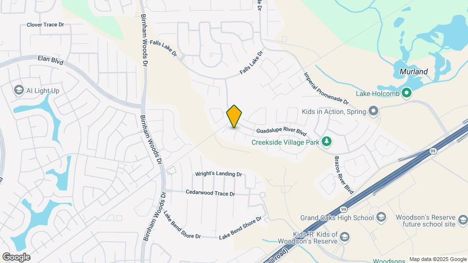 4012 Pedernales River Ln Map and Location Details
