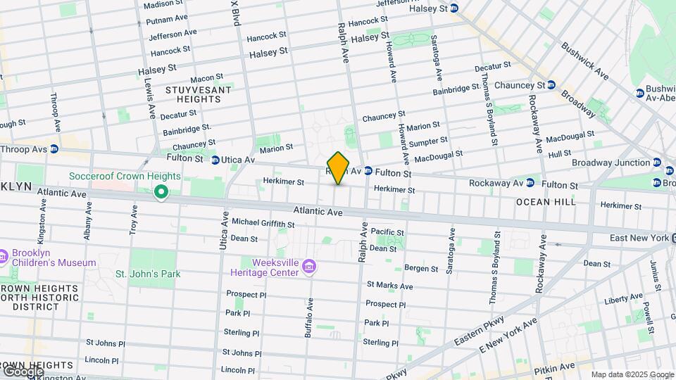 906 Herkimer St Map and Location Details