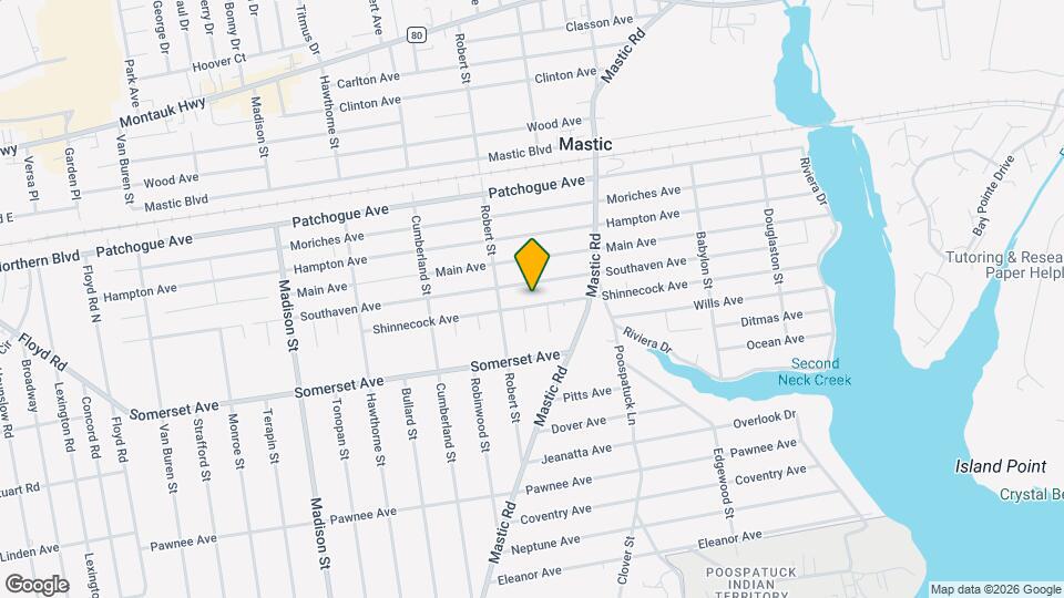 133 Shinnecock Ave Mapa y Detalles de la Ubicación