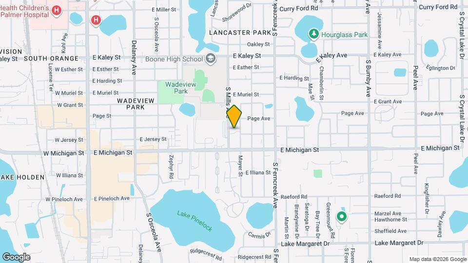 2416 Mayer St Map and Location Details