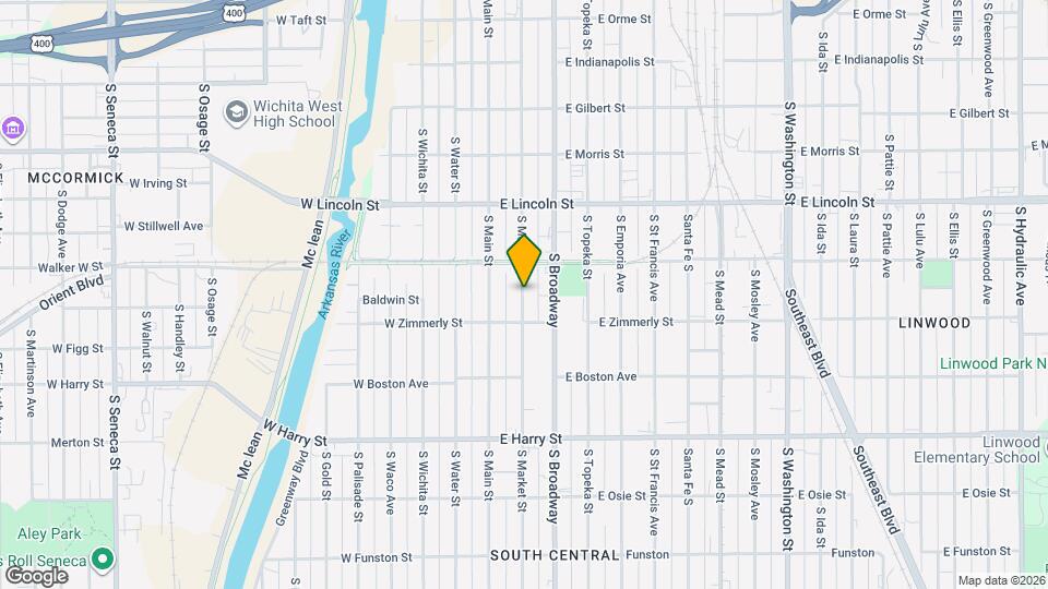 1340 S Market St Map and Location Details