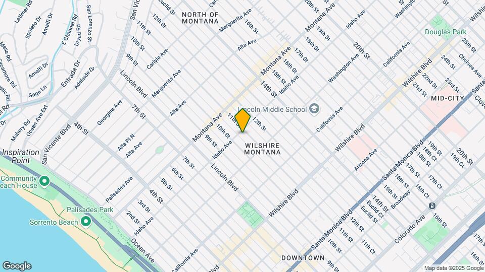 908 11th St Map and Location Details