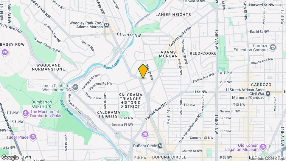 2101 Connecticut Ave NW Map and Location Details