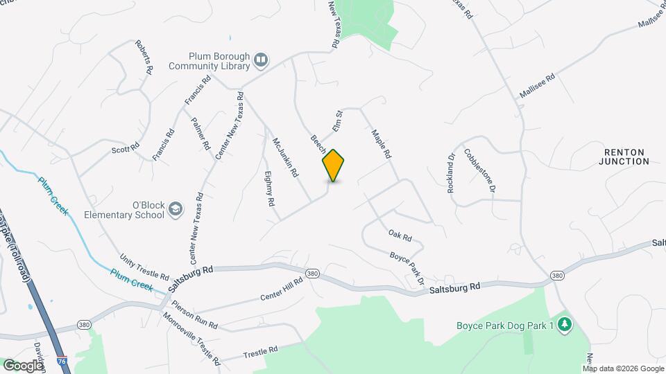 389 Beech Rd Map and Location Details