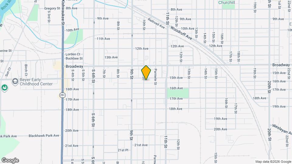 1612 10th St, Unit 2 Mapa y Detalles de la Ubicación
