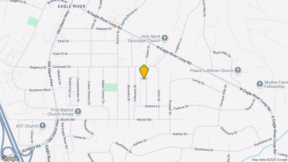 11440 Dawn St Map and Location Details