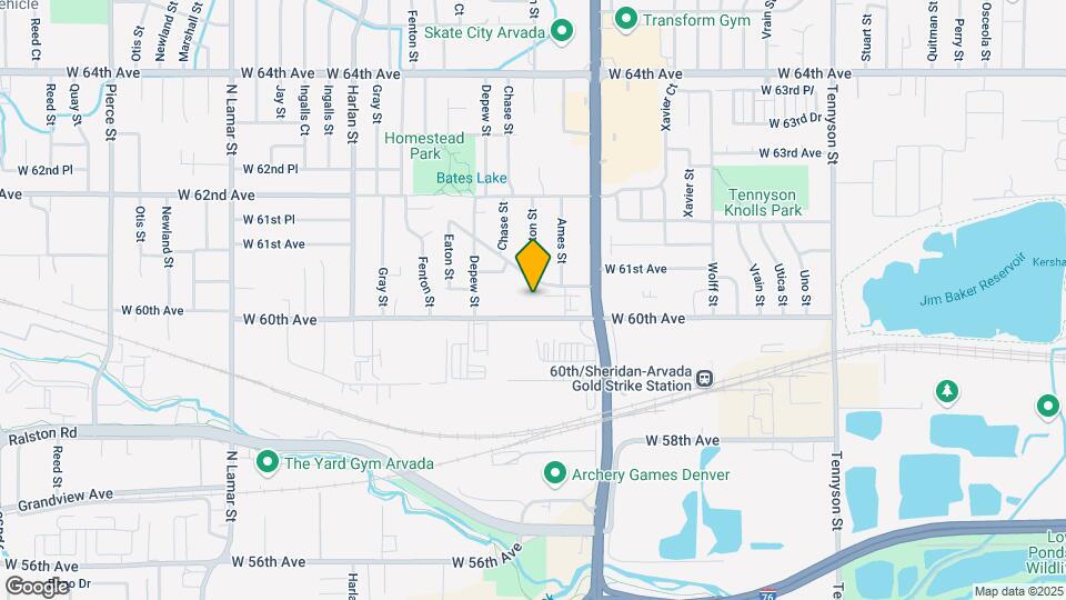 6029 Benton St Map and Location Details