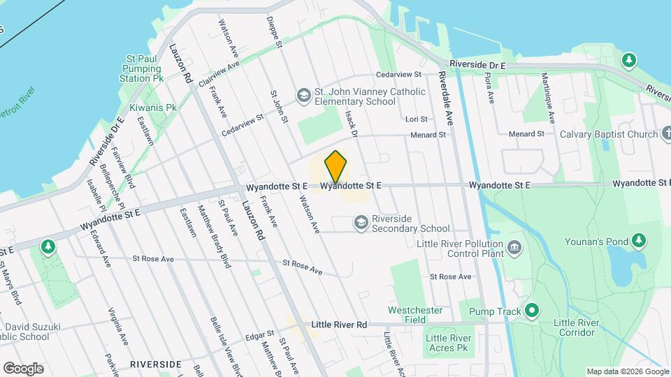 8401 Wyandotte St E Map and Location Details