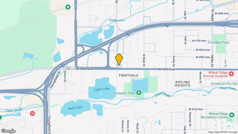 Tabor Street Map and Location Details