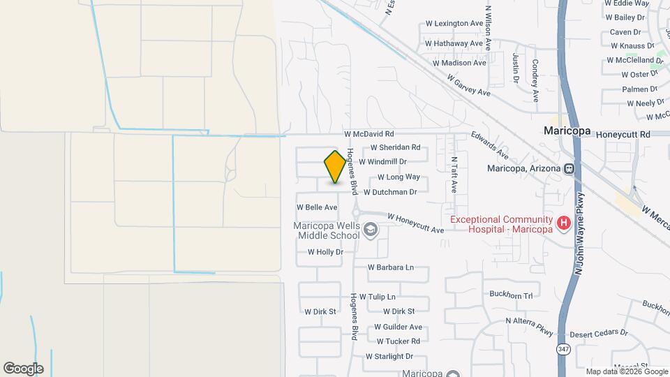45992 W Dutchman Dr Map and Location Details