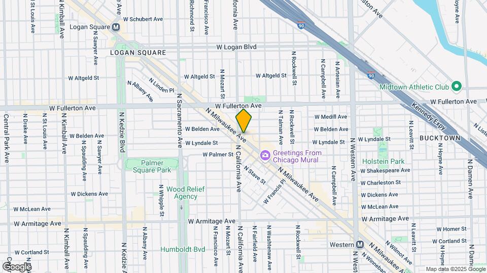 2793 W Belden Ave Map and Location Details