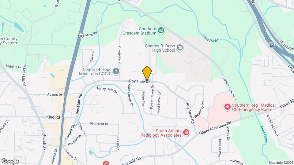Stonegate Rental Townhomes Map and Location Details