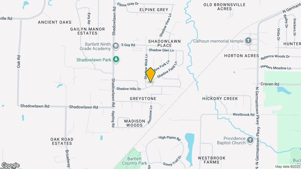 7658 Shadow Hills Dr Map and Location Details