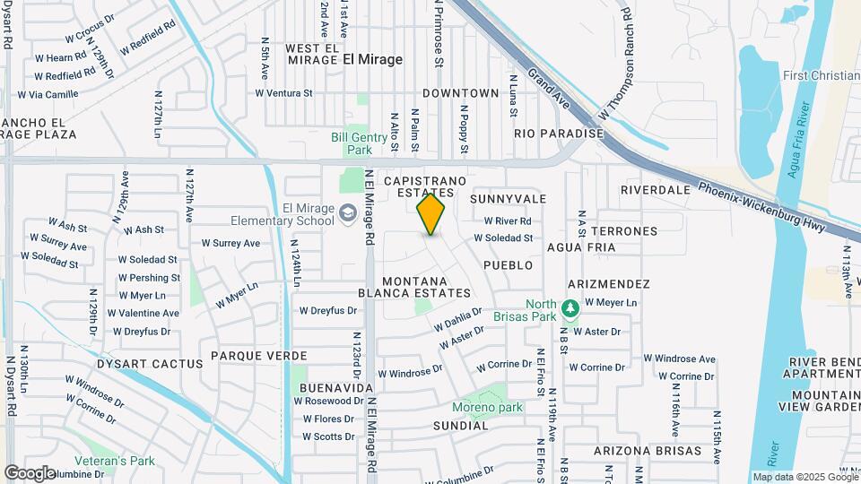 13383 N Primrose St Map and Location Details