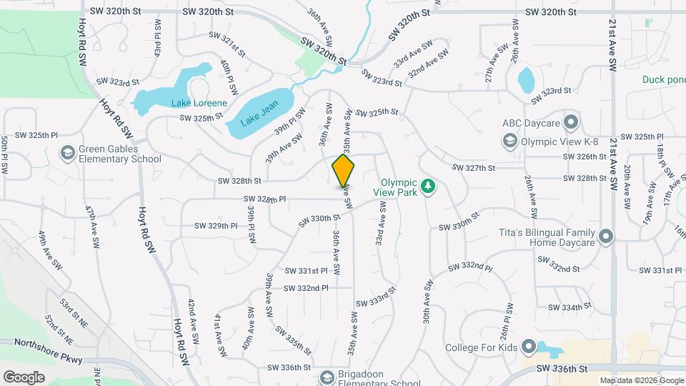 3502 SW 328th Pl, Unit 1121 Map and Location Details