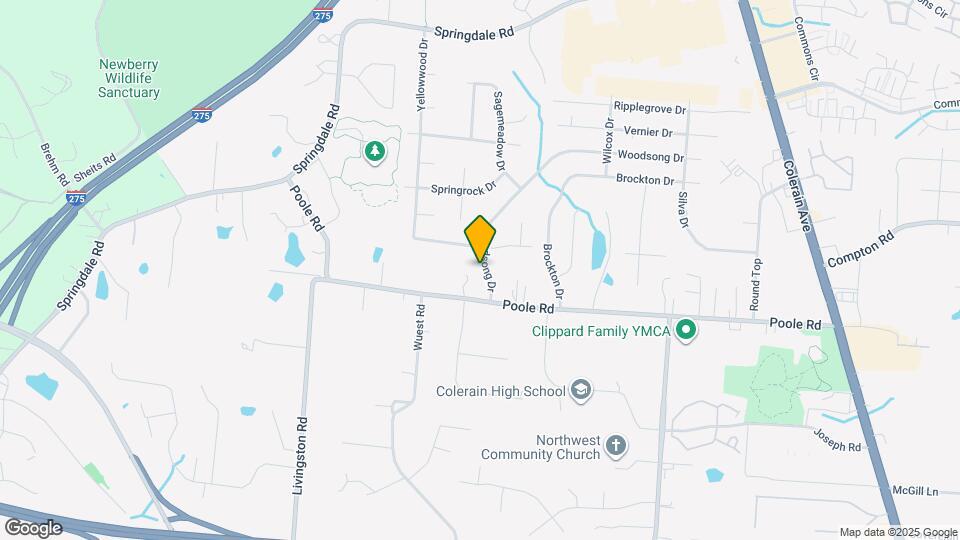 3962 Woodsong Dr Map and Location Details