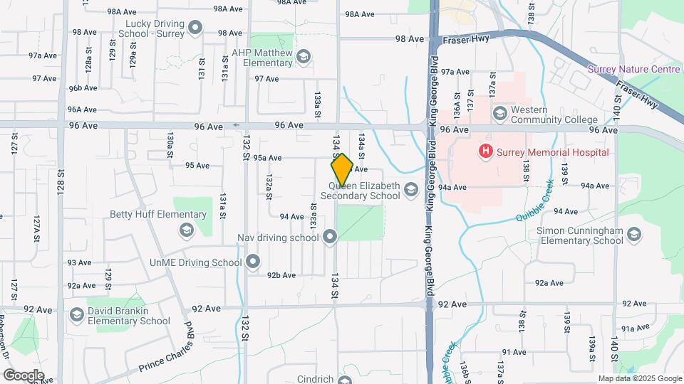 9456-9134 134 St Map and Location Details