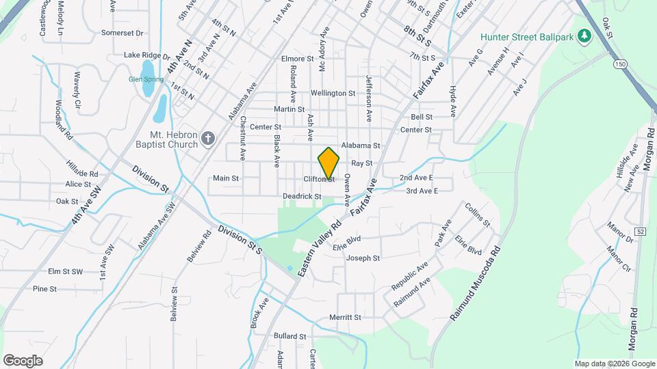 234 Clifton St Map and Location Details