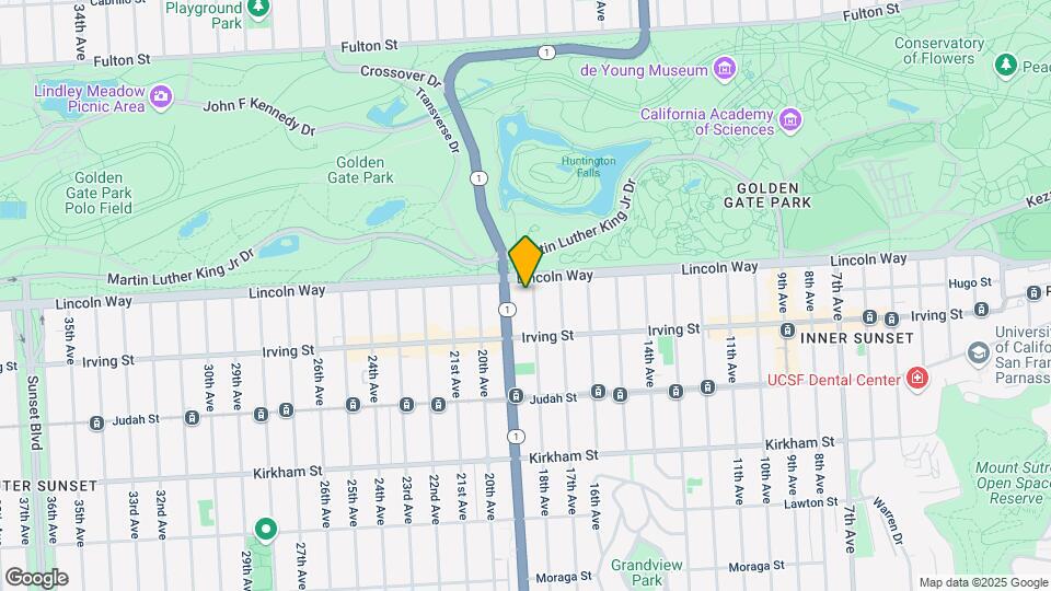 1225 18th Ave Mapa y Detalles de la Ubicación
