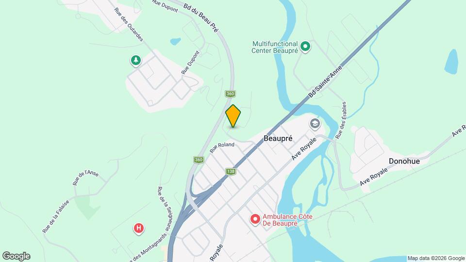 215 De La Colline St Map and Location Details