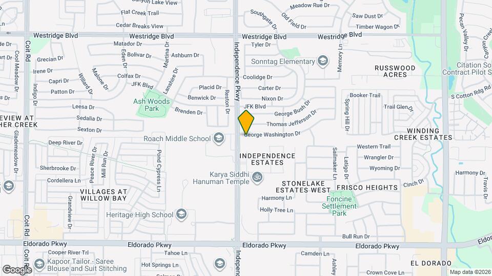 9965 George Washington Dr Map and Location Details