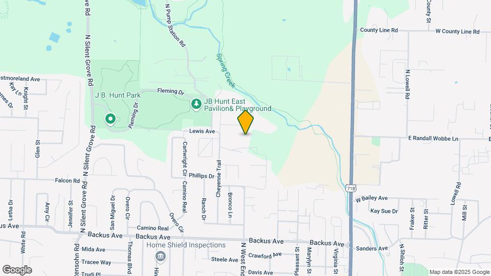 1594 Ridgeview Dr Map and Location Details