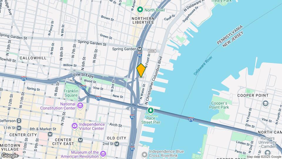 400 N Front St Map and Location Details