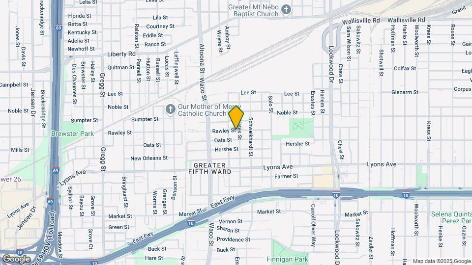 4516 Oats St Map and Location Details
