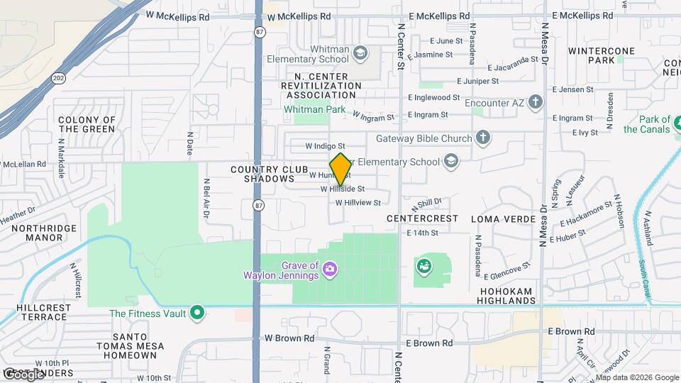 147 W Hillside St Mapa y Detalles de la Ubicación