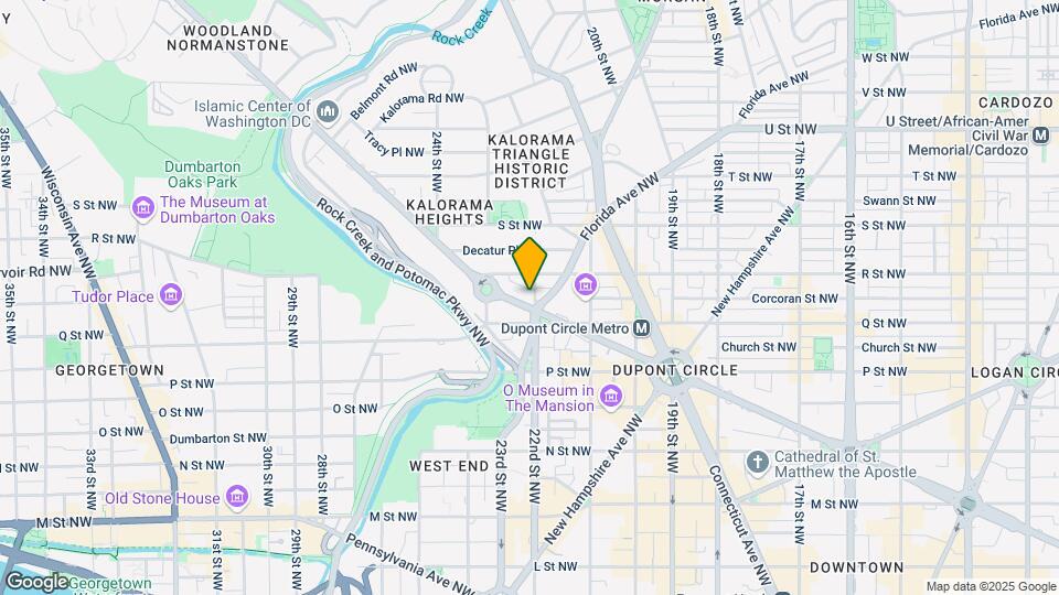 2201 Massachusetts Ave NW Map and Location Details
