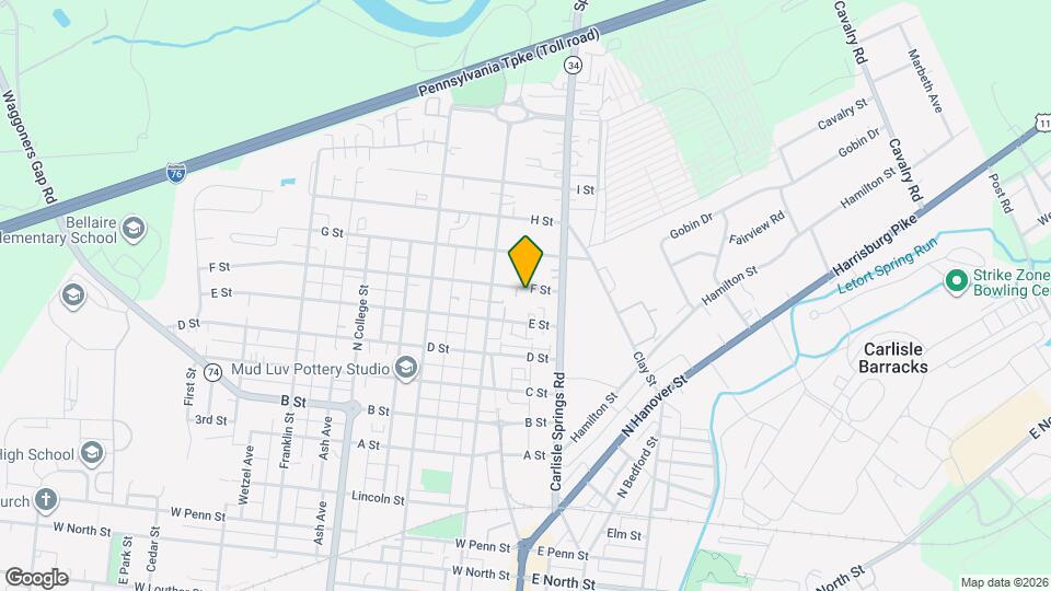 52 F St Mapa y Detalles de la Ubicación