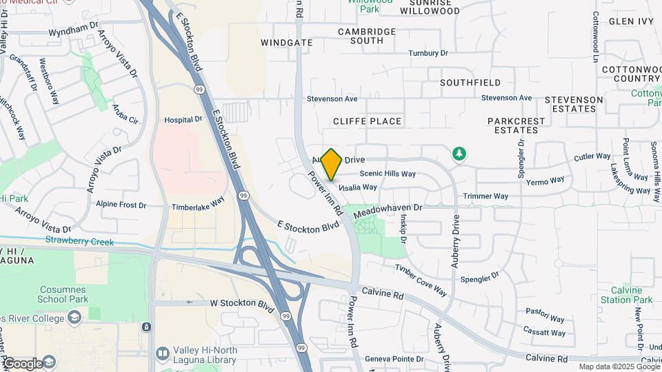 8142 Visalia Way Mapa y Detalles de la Ubicación