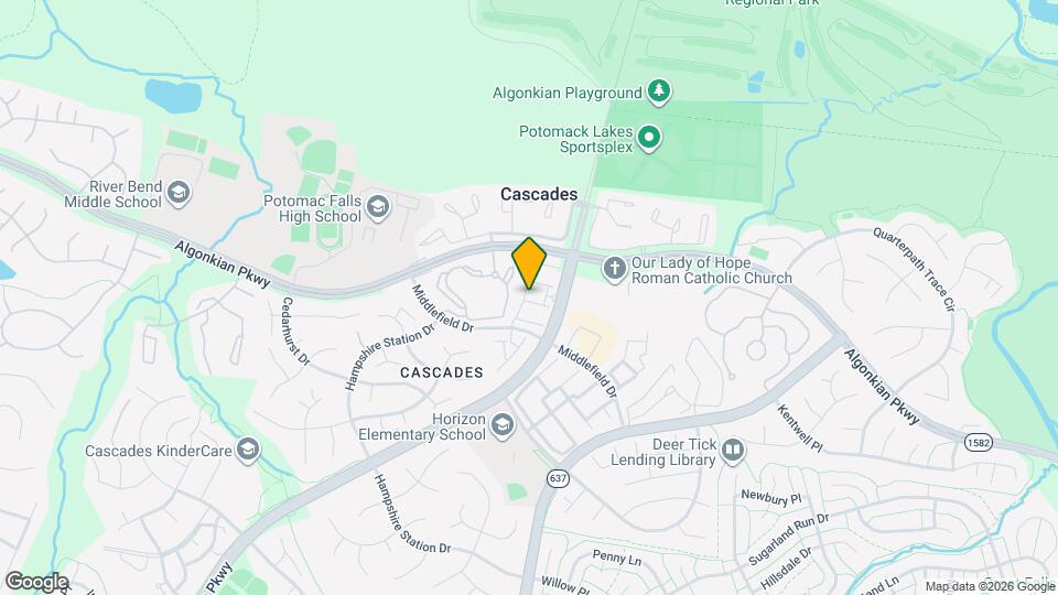 46670 Cavendish Square Map and Location Details