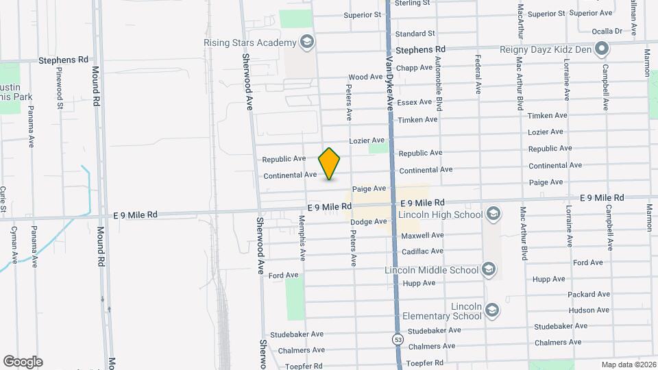 7211 Paige Ave Map and Location Details