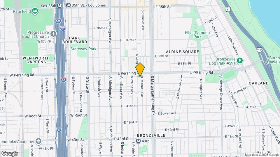 3920-3934 S Calumet Ave Mapa y Detalles de la Ubicación