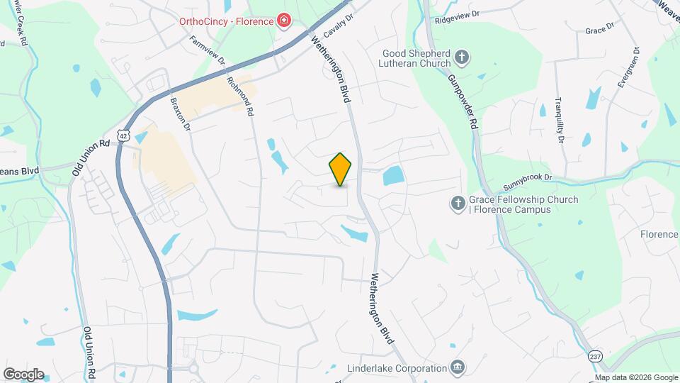 1153 Fairman Way Map and Location Details