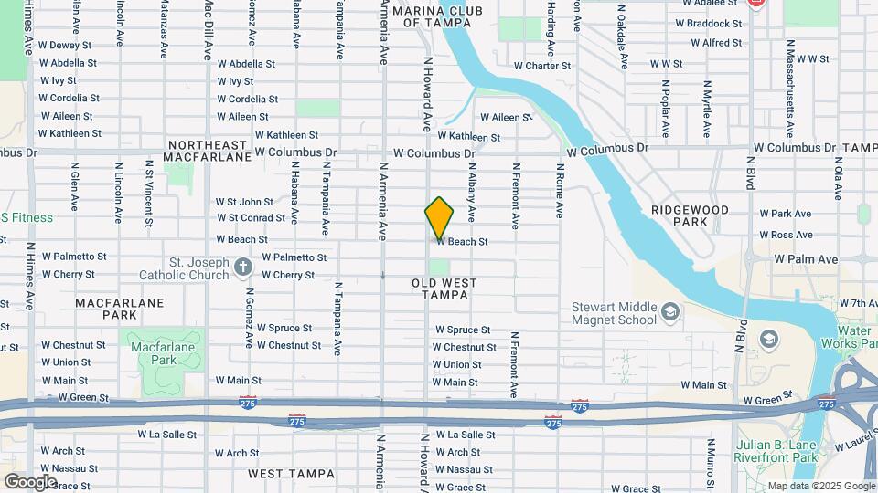 2138 W Beach St Map and Location Details
