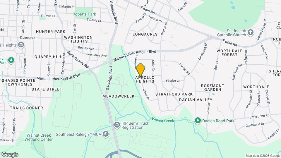 620 Grantland Dr Mapa y Detalles de la Ubicación