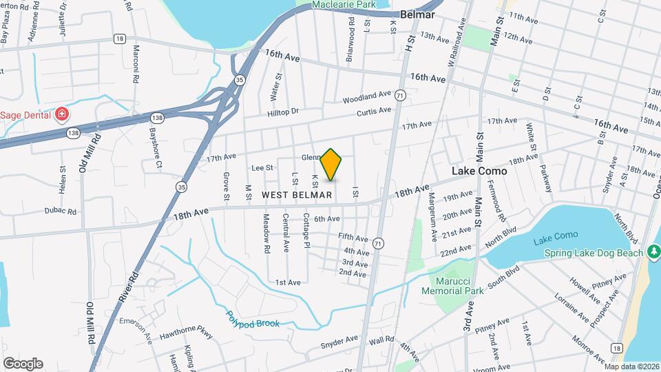 1733 J St Map and Location Details