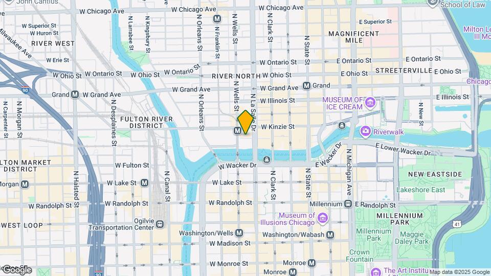 161 W Carroll Ave Map and Location Details