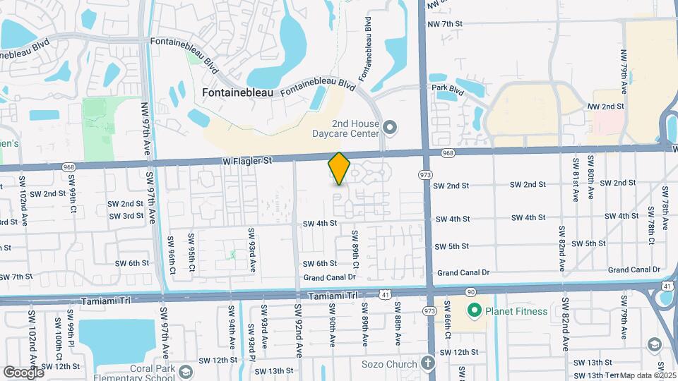 8976 W Flagler St Map and Location Details
