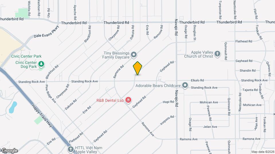 14945 Flathead Rd Map and Location Details