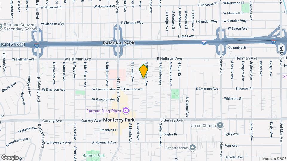 425 N Nicholson Ave Map and Location Details