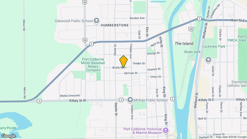 98 Brady St Map and Location Details