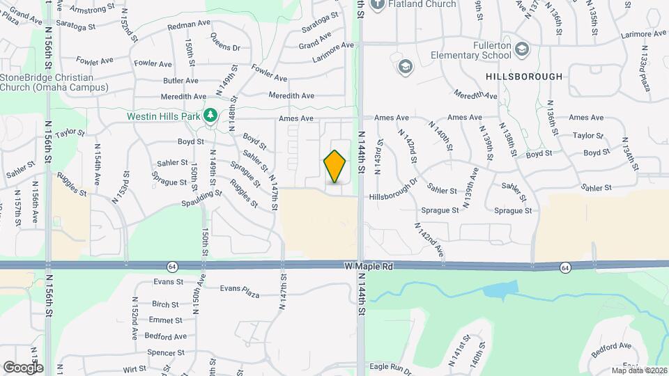 14465 Sprague Ct Map and Location Details