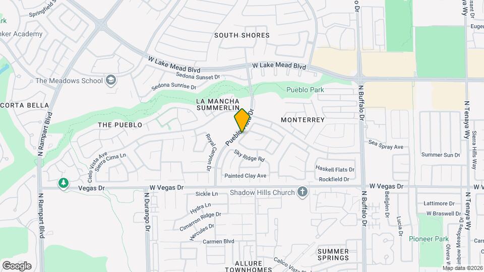 1717 Morado Hills Ln Map and Location Details