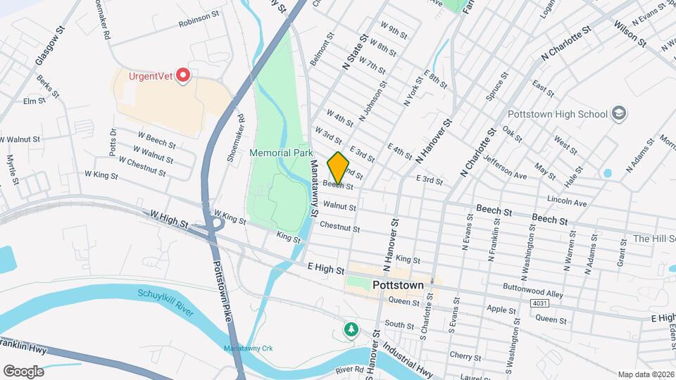 40 Beech St Map and Location Details