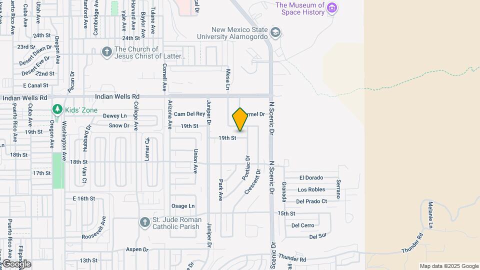 2615 19th St Map and Location Details