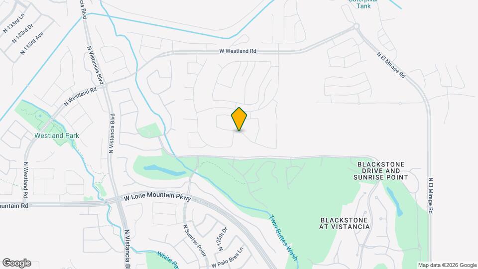 12431 W Via Caballo Blanco Map and Location Details